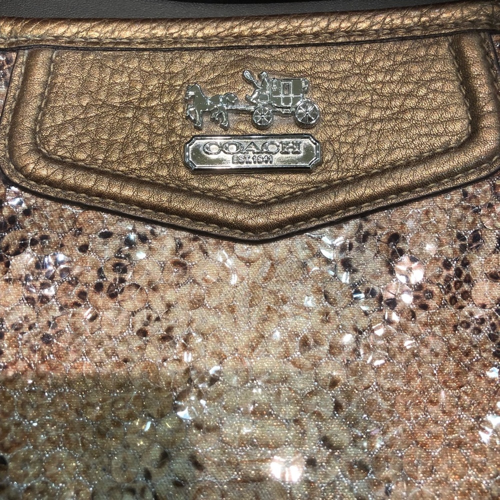 Coach Sequins Python Wristlet - image 2